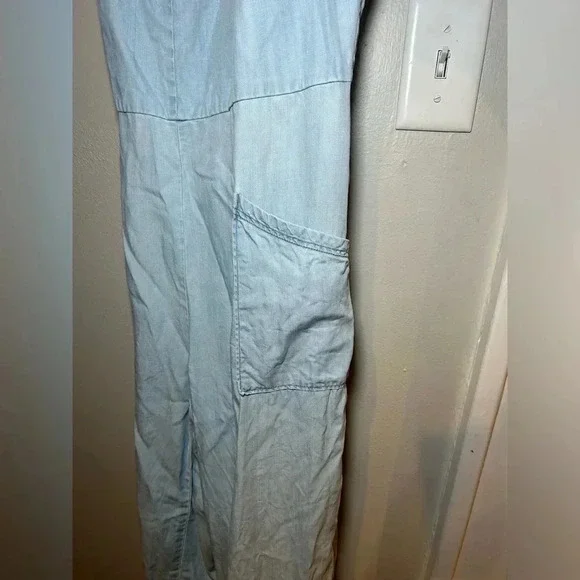 Prana Bahia Denim Jumpsuit Romper - Picture 5 of 8